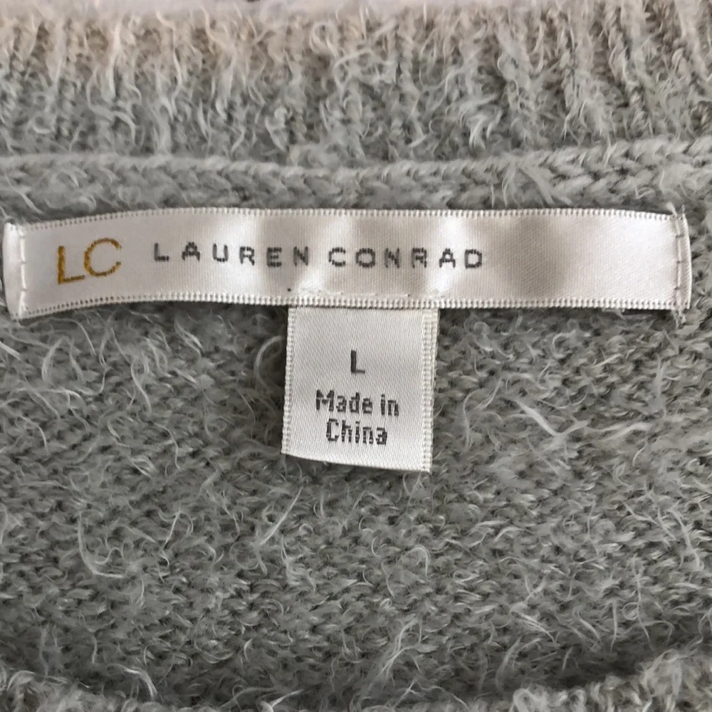 LC Lauren Conrad Super Soft Rose Sweater Large